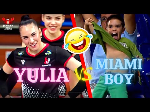 Yulia Gerasimova VS Miami Boy | Volley Ball Viral Meme 2022