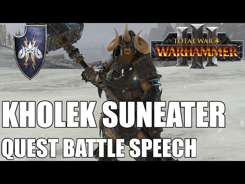 Kholek Suneater Quest Battle Speech