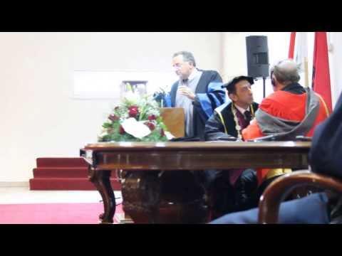 Prof. Dr. Francesko Altimari, Doctorate Honoris Causa