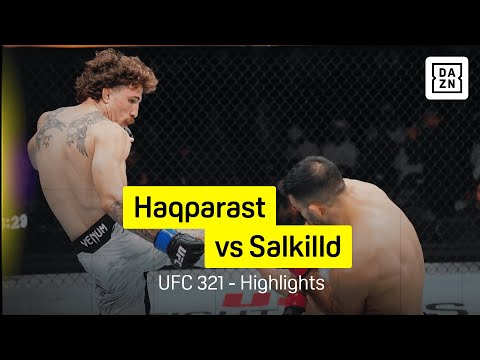 Nasrat Haqparast vs Quillan Salkilld | UFC 321 | DAZN Highlights