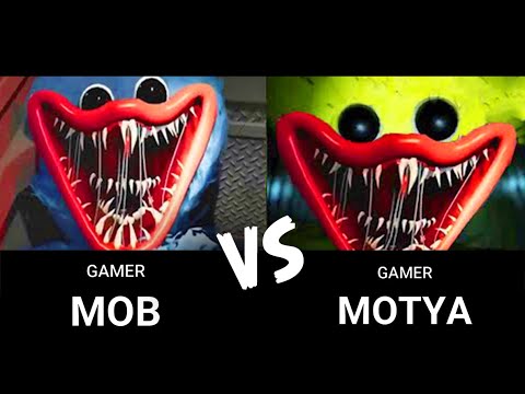 Who's Jumpscare is BETTER? | MOB Games VS Motya Games | Poppy Playtime