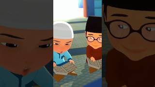 Download lagu Upin Ipin belajar mengaji | mari mengaji #serunyalebaranbareng #idulfitri2023 mp3