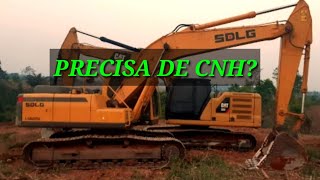 PRECISA TER CNH PARA FAZER CURSO DE MÁQUINAS PESADAS (Qual Categoria )