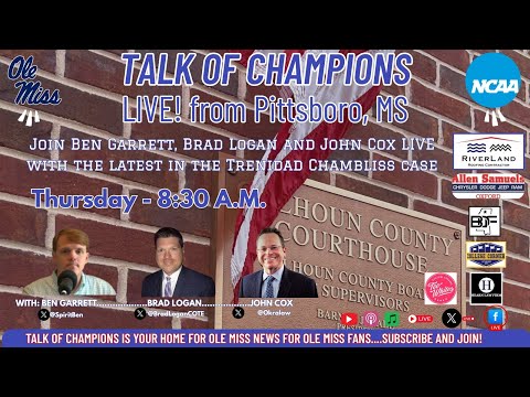 Ole Miss' Trinidad Chambliss takes the NCAA to court | LIVE from Pittsboro