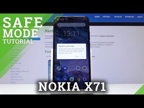 How to Switch On Safe Mode in NOKIA X71 - Safe Mode in NOKIA