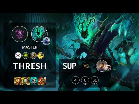 Thresh Support vs Rell - KR Master Patch 11.18
