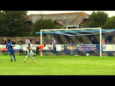 Shoreham FC draw 1-1 with Horley Town at Shoreham's home ground on Middle Road