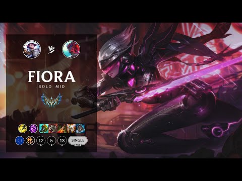 Fiora Mid vs Yone - EUW Challenger Patch 12.20