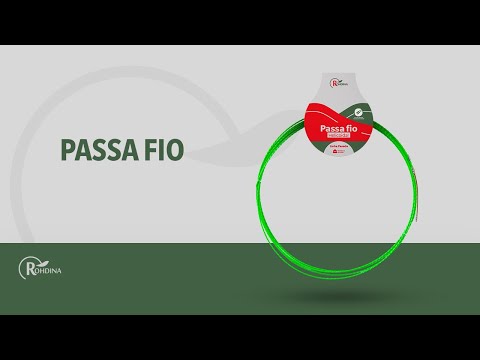 Video thumbnail of Passa Fio Helicoidal Em Poliester 10 Metros Rohdina