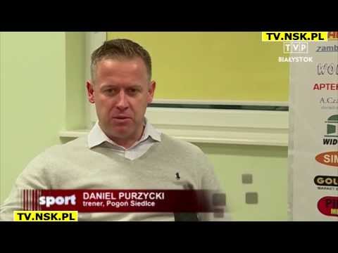 tv.nsk.pl 2013-10-12 Olimpia Zambrów - Pogoń Siedlce 1-2 (1-1) bramki relacja wywiady