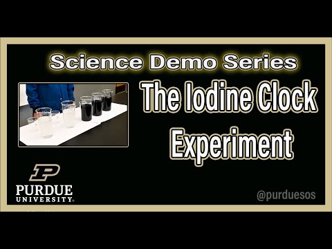The Iodine Clock Experiment