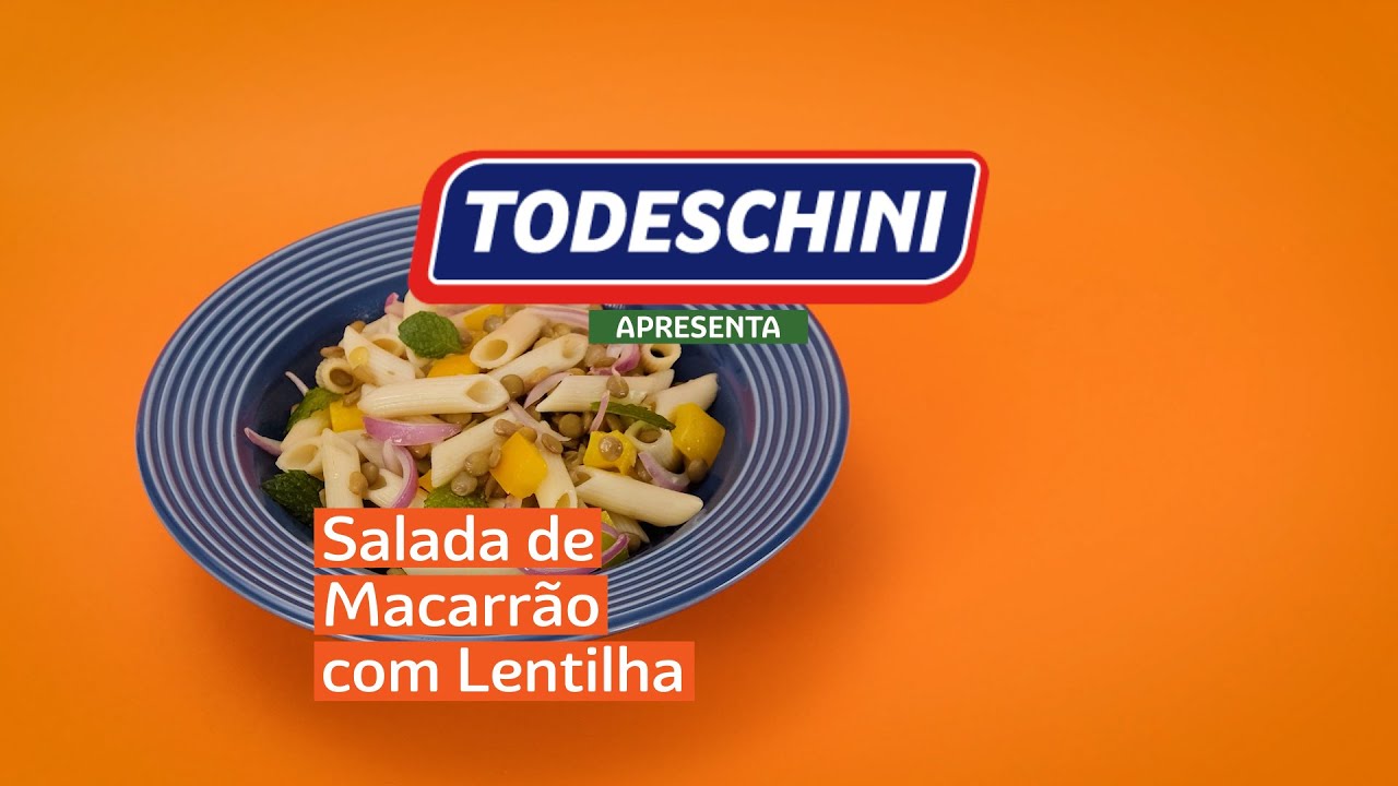 Salada de Macarrão com Lentilha