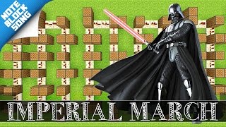 Star Wars - IMPERIAL MARCH - Minecraft |Note Block Song + Doorbell Tutorial|
