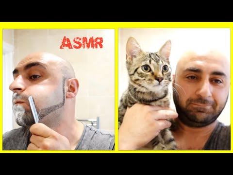 Barber turko asmr Razor shaping a beard ✂️ chin Strap beard style ✂️