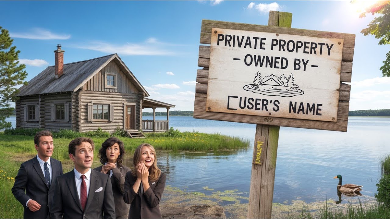 HOA Tried to Kick Me Out of My Cabin — Didn't Know I Owned the Lake And Their Lot| Ree HOA Story