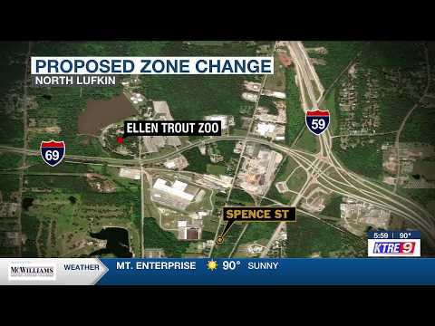 Lufkin council approves preliminary zoning change for Spence ...