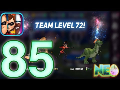 Disney Heroes: Battle Mode Gameplay Walkthrough Part 85 - Team Level 72! (iOS, Android)