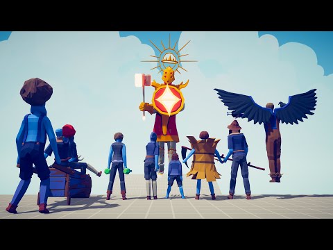 GLORIOUS PALADIN vs EVERY FACTION - Totally Accurate Battle Simulator TABS