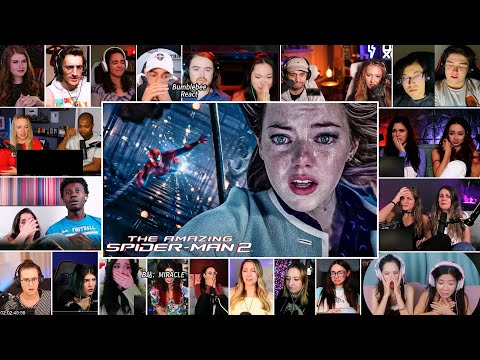 Sad Moment-The Death of Gwen Stacy | The Amazing Spider-Man 2‎ reaction mashup | First time watching