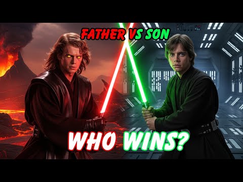 What If Anakin and Luke Fought at Full Power? Star Wars Theory