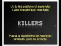 the killers - Human - español e inglés 