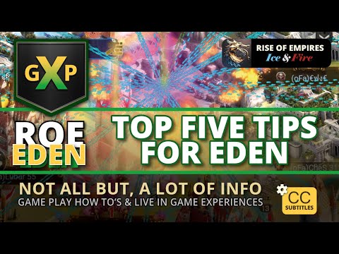 ROE: Top 5 Tips for EDEN