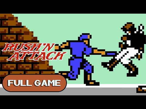 Rush'n Attack NES FULL GAME Longplay Gameplay Walkthrough Playthrough VGL