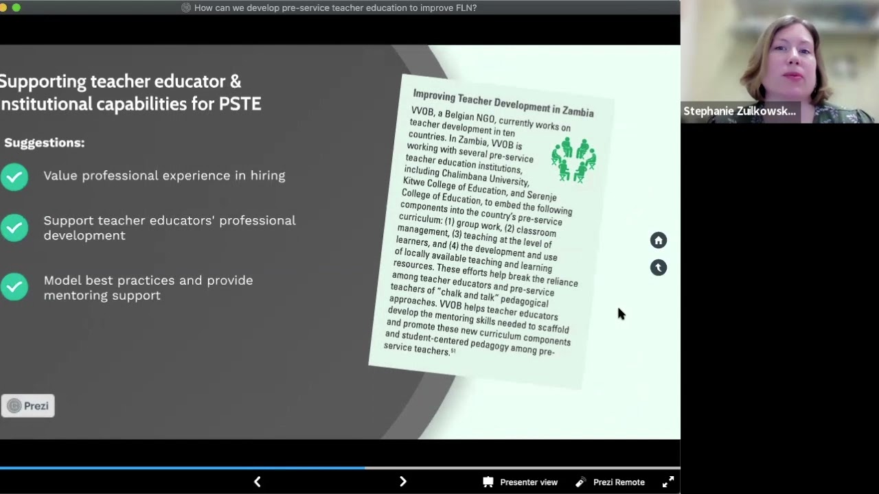 Pre-Service Teacher Education: How-to Guide Walkthrough