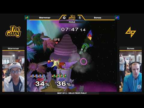 The Gang: Pools — Warmmer (Falco) vs. Bones (Green Falco) — SSBM Singles