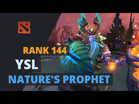 YSL (Rank 144) plays Nature's Prophet Dota 2 Full Game