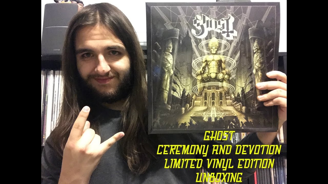 GHOST - CEREMONY AND DEVOTION [LIMITED VINYL EDITION] - UNBOXING