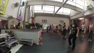 "Block Party" DJ LAZ. Latin dance fitness cardio.