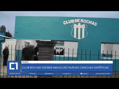 CELIA GIORGIS ENCABEZÓ LA INAUGURACIÓN DE LAS CANCHAS SINTÉTICAS EN SEEBER