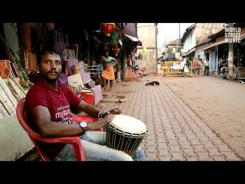 Indian Djembe Drum Solo in Gokarna (Karnataka, India)