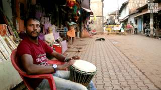 Indian Djembe Drum Solo in Gokarna (Karnataka, India)