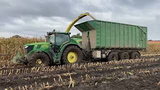 Hannes Verboven BVBA | Mais hakselen | New John-Deere 9800i | New Kemper 490 Plus