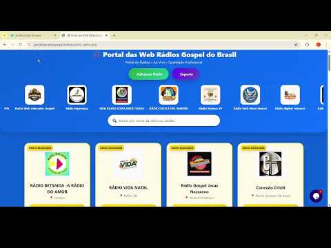 Como cadastrar sua Web rádio na associação