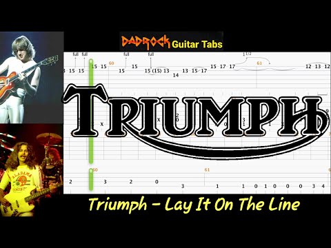 Triumph - Lay It On The Line
