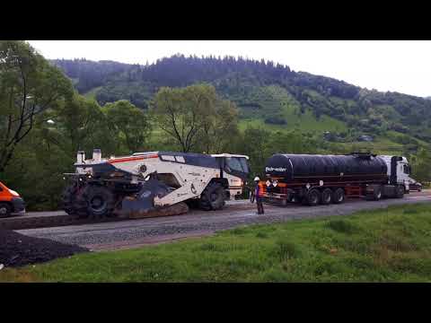 INRECO Remix - reciclare la rece a imbracamintei rutiere (BSM/CIPR), prefrezare asfalt - DN17C/DN17D