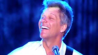 Jon Bon Jovi In These Arms Never Say Goodbye Runaway Tours 2015 Bahamas