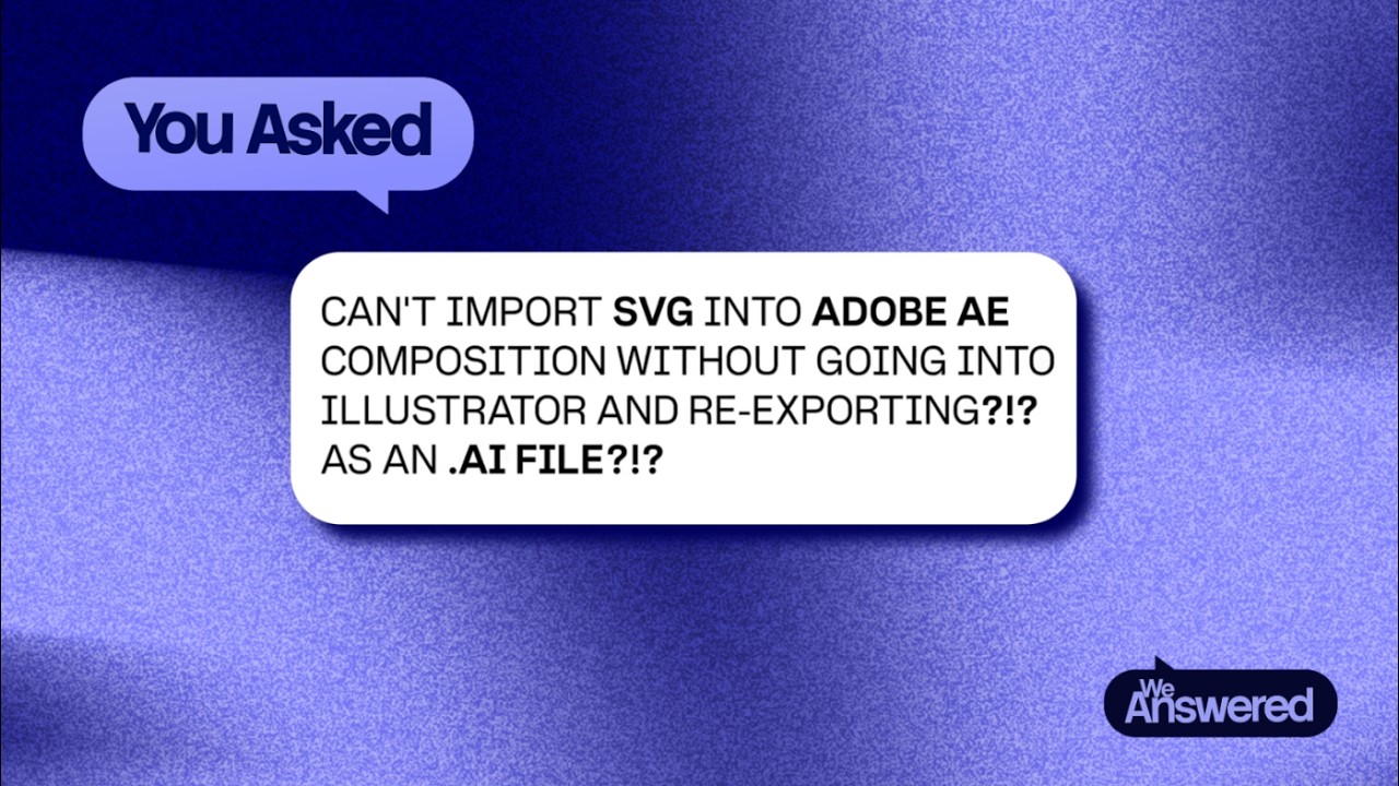 Import and Edit SVG Files in After Effects | Adobe Creative Cloud