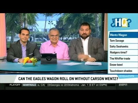 Highly Questionable 12/11/2017 - Can The Eagles Wagon Roll On Without Carson Wentz?