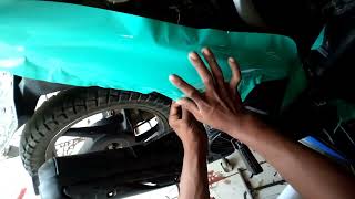 Download lagu Proses pasang stiker skotlet Vario cbs|| wrapping stiker mp3