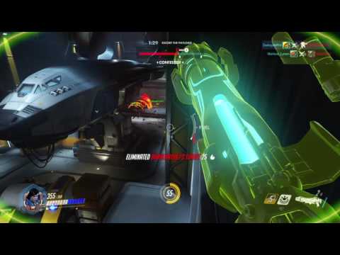 Overwatch Winter Wonderland MP pt6 - WHOA! Pharah is MUCH Improved!