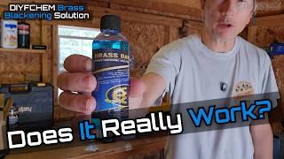 How to Blacken Brass Easily | DIYFCHEM Brass Blackening Solution Review