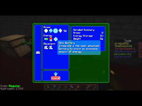 Let's Play Minecraft Technik SMP Projekt RET V2 104 Die Power Armor