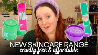 *NEW* POP SKINCARE RANGE HAUL & REVIEW! Superdrug Cruelty Free & Affordable Skin Care Routine