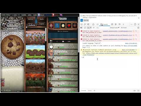 Inspect Element Cookie Clicker