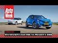 Peugeot e-2008 vs. Hyundai Kona - AutoWeek Dubbeltest - English subtitles