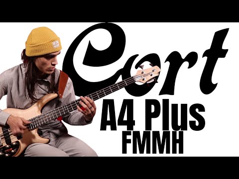Cort A4 Plus FMMH - Bartolini Pickups, Hipshot Bridge, and Everything You'll Ever Need in a Bass!